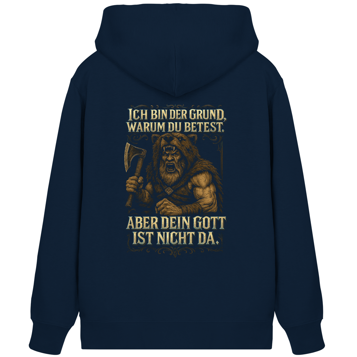 Ich Bin Der Grund ... - Organic Zipper