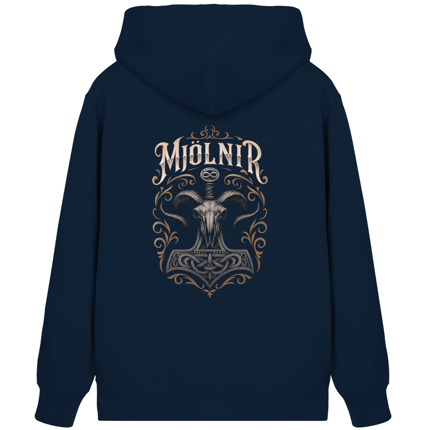 Mjölnir , Schädel - Organic Zipper