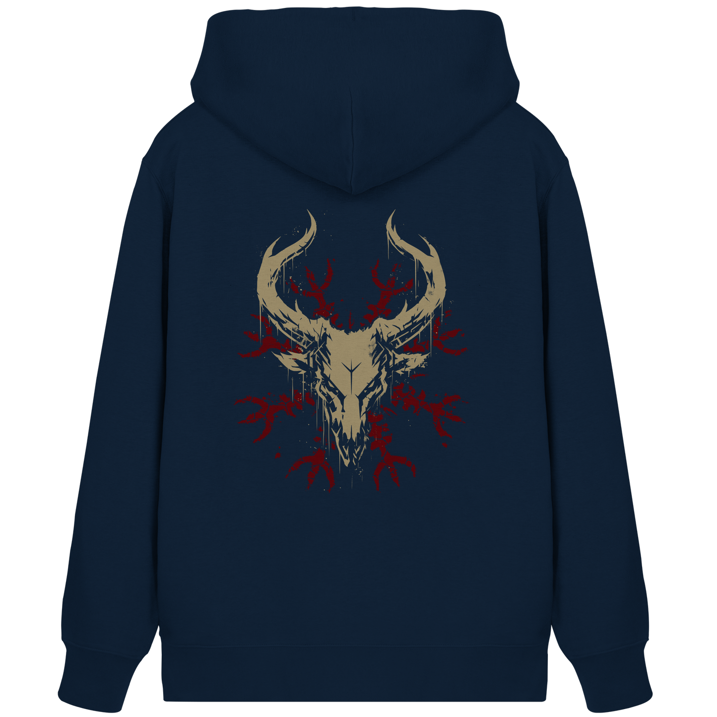 Deer / Aegishjalmur - Organic Zipper
