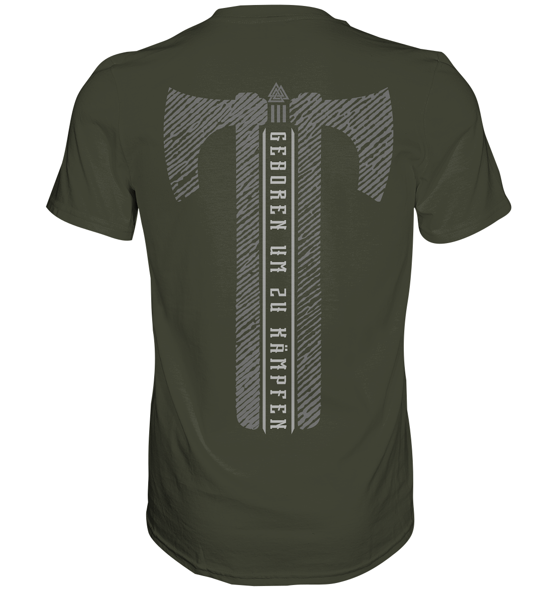Geboren Um Zu Kämpfen - Premium Shirt