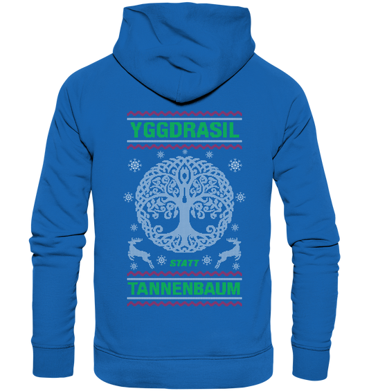 Yggdrasil Statt Tannenbaum - Premium Unisex Hoodie