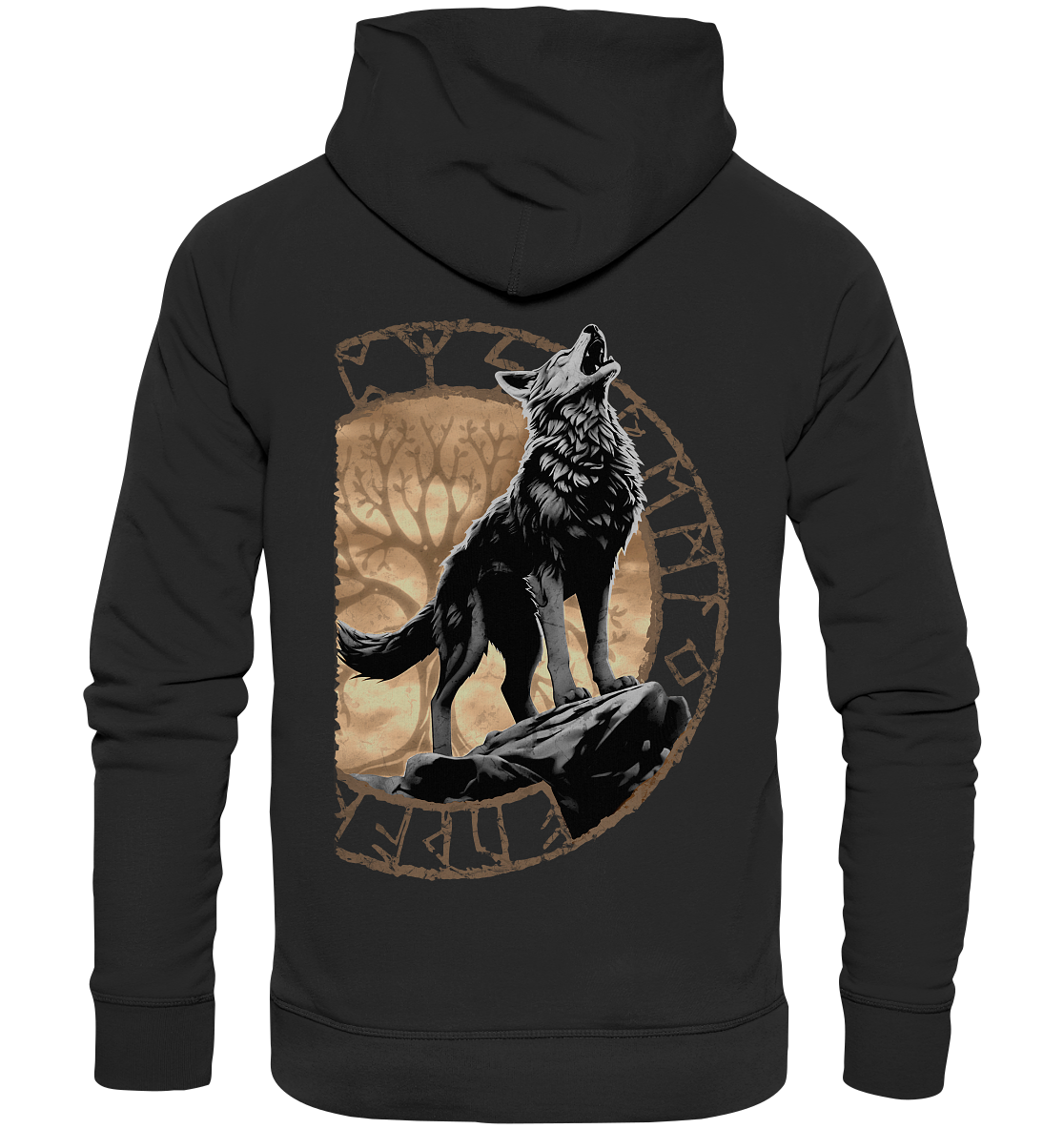 Wolf Yggdrasil - Premium Unisex Hoodie