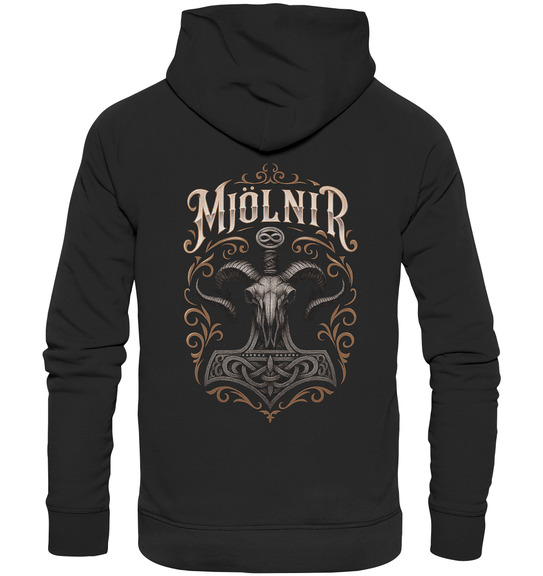Mjölnir , Schädel - Premium Unisex Hoodie