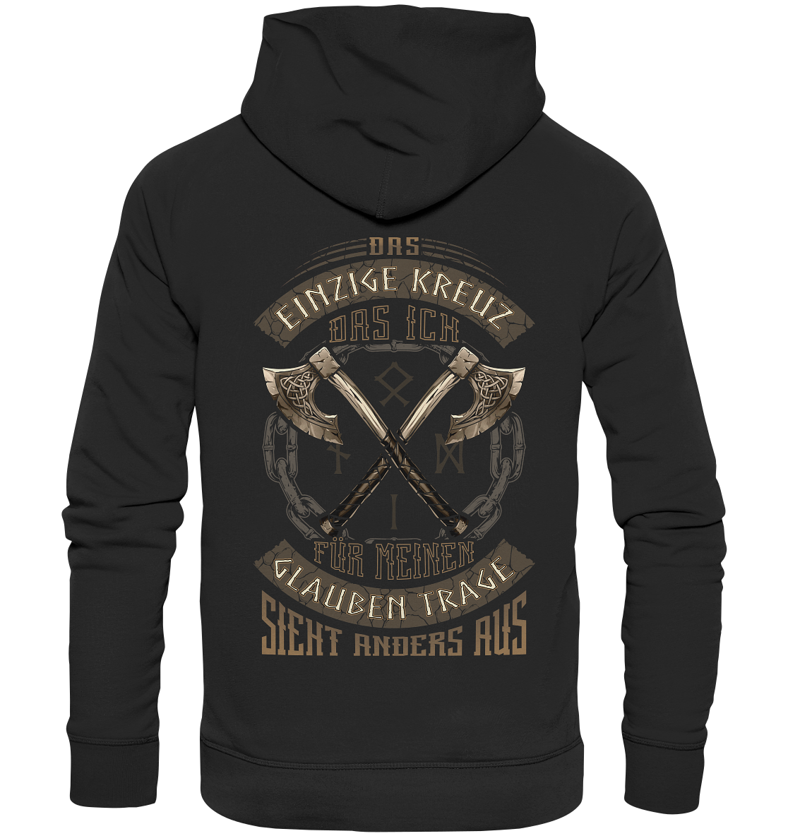Das Einzige Kreuz Das Ich - Premium Unisex Hoodie