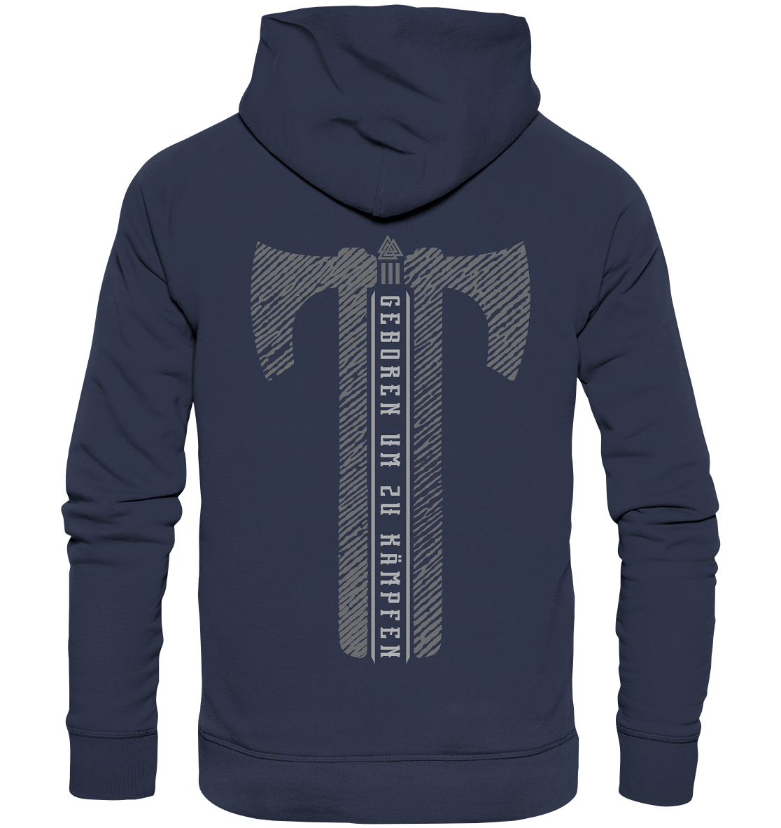 Geboren Um Zu Kämpfen - Premium Unisex Hoodie