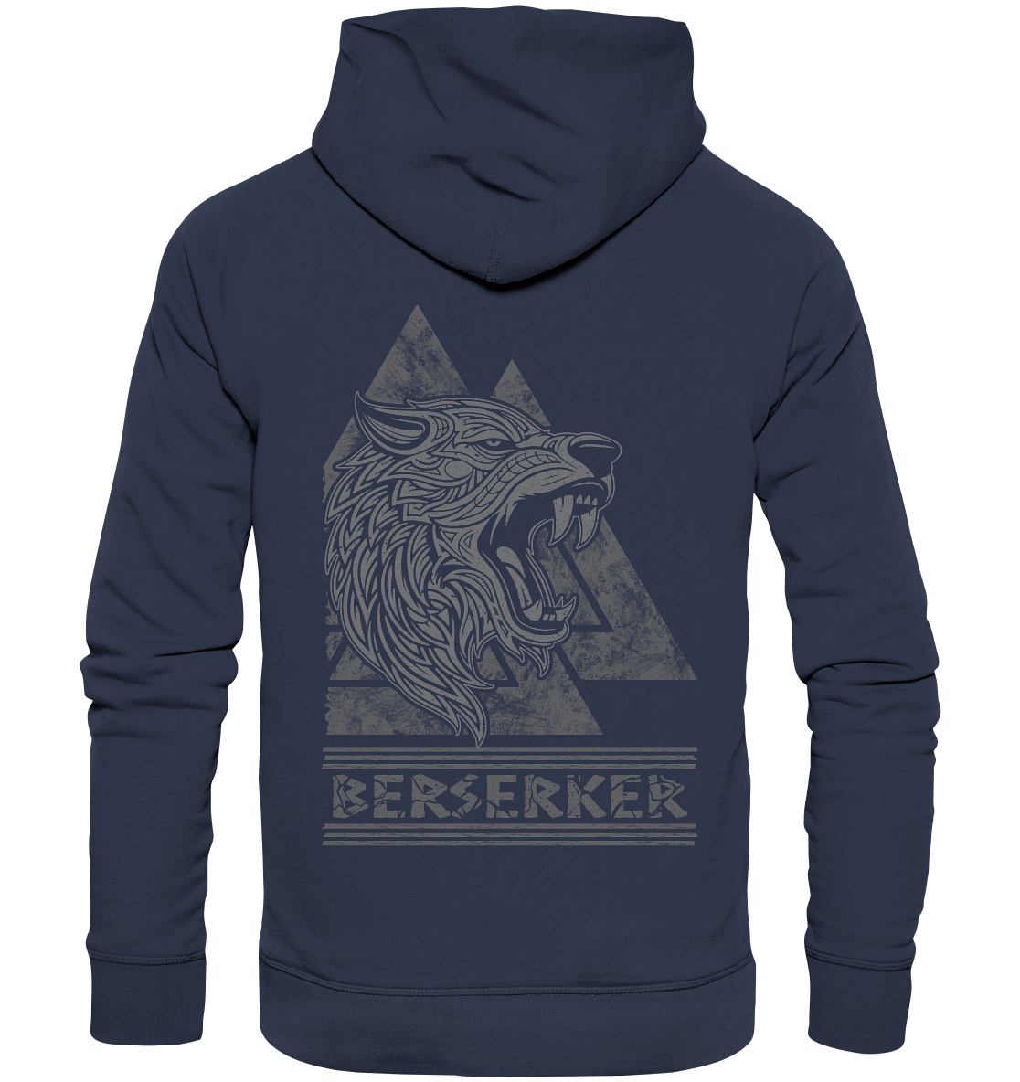 Nordic Wolf Berserker - Premium Unisex Hoodie