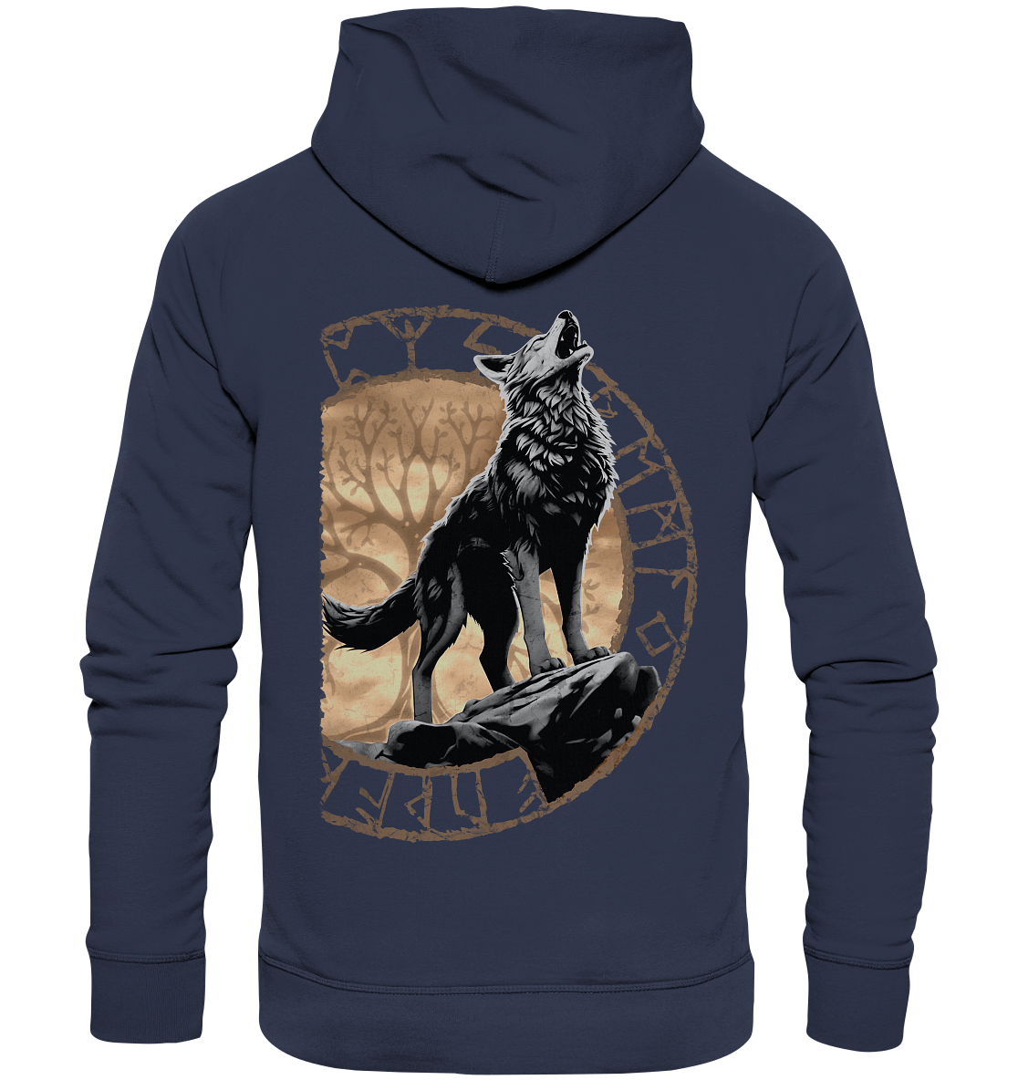 Wolf Yggdrasil - Premium Unisex Hoodie