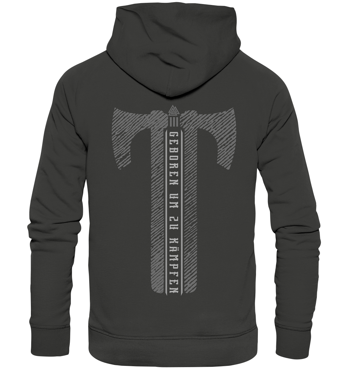 Geboren Um Zu Kämpfen - Premium Unisex Hoodie