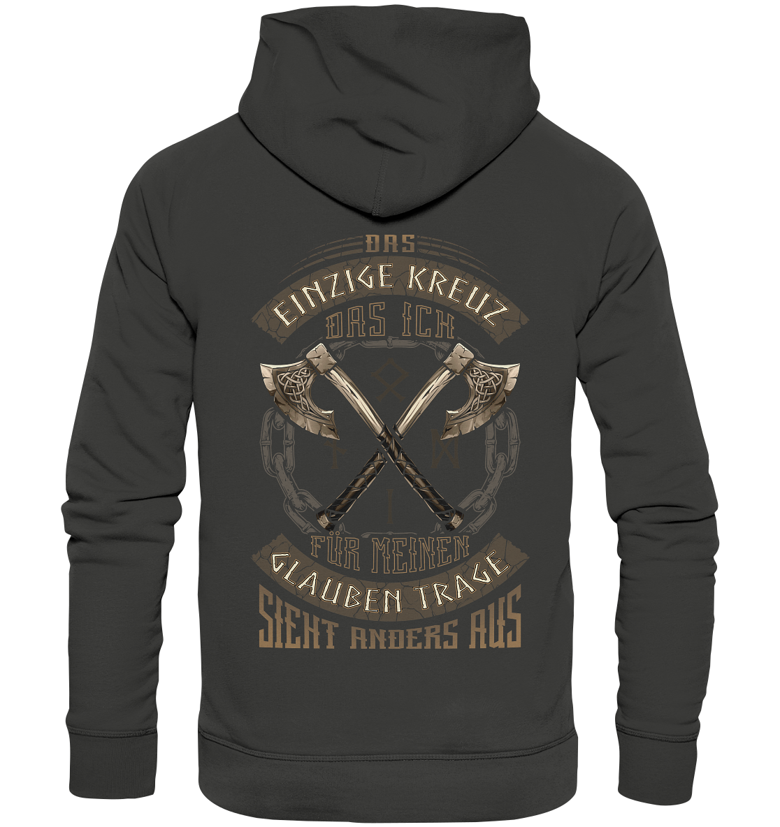 Das Einzige Kreuz Das Ich - Premium Unisex Hoodie