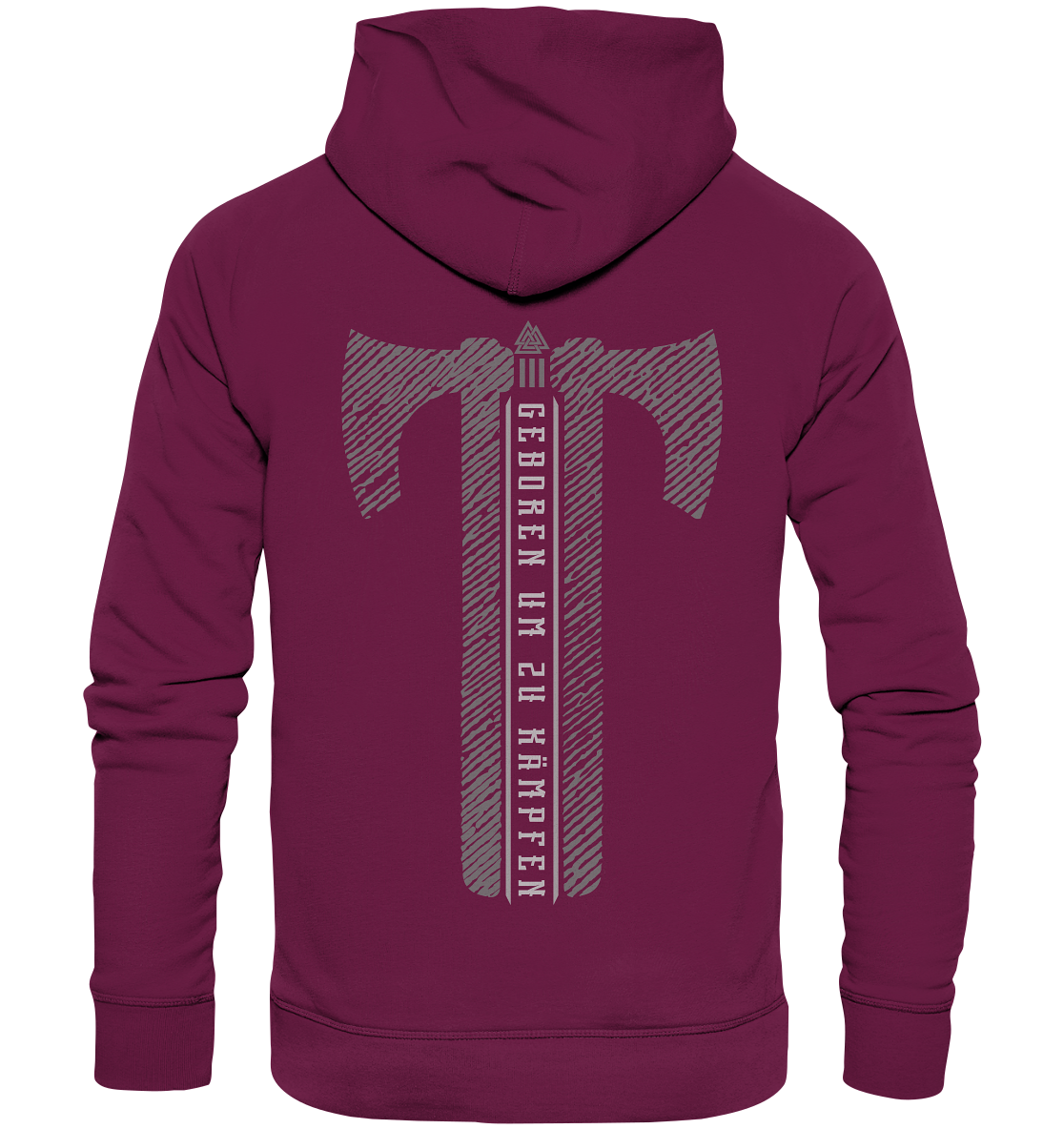 Geboren Um Zu Kämpfen - Premium Unisex Hoodie
