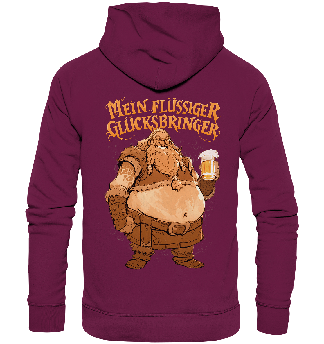 Mein Flüssiger Glücksbringer - Premium Unisex Hoodie