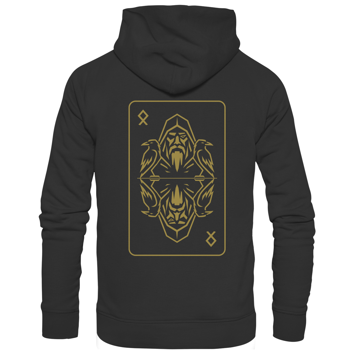Runen Karte Odin - Premium Unisex Hoodie