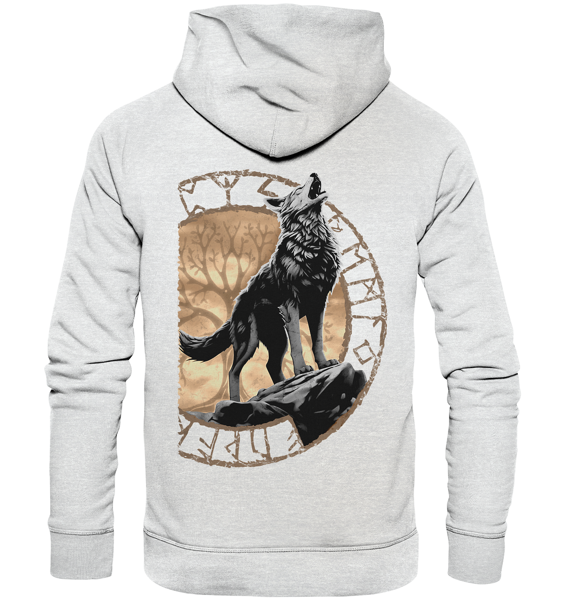 Wolf Yggdrasil - Premium Unisex Hoodie