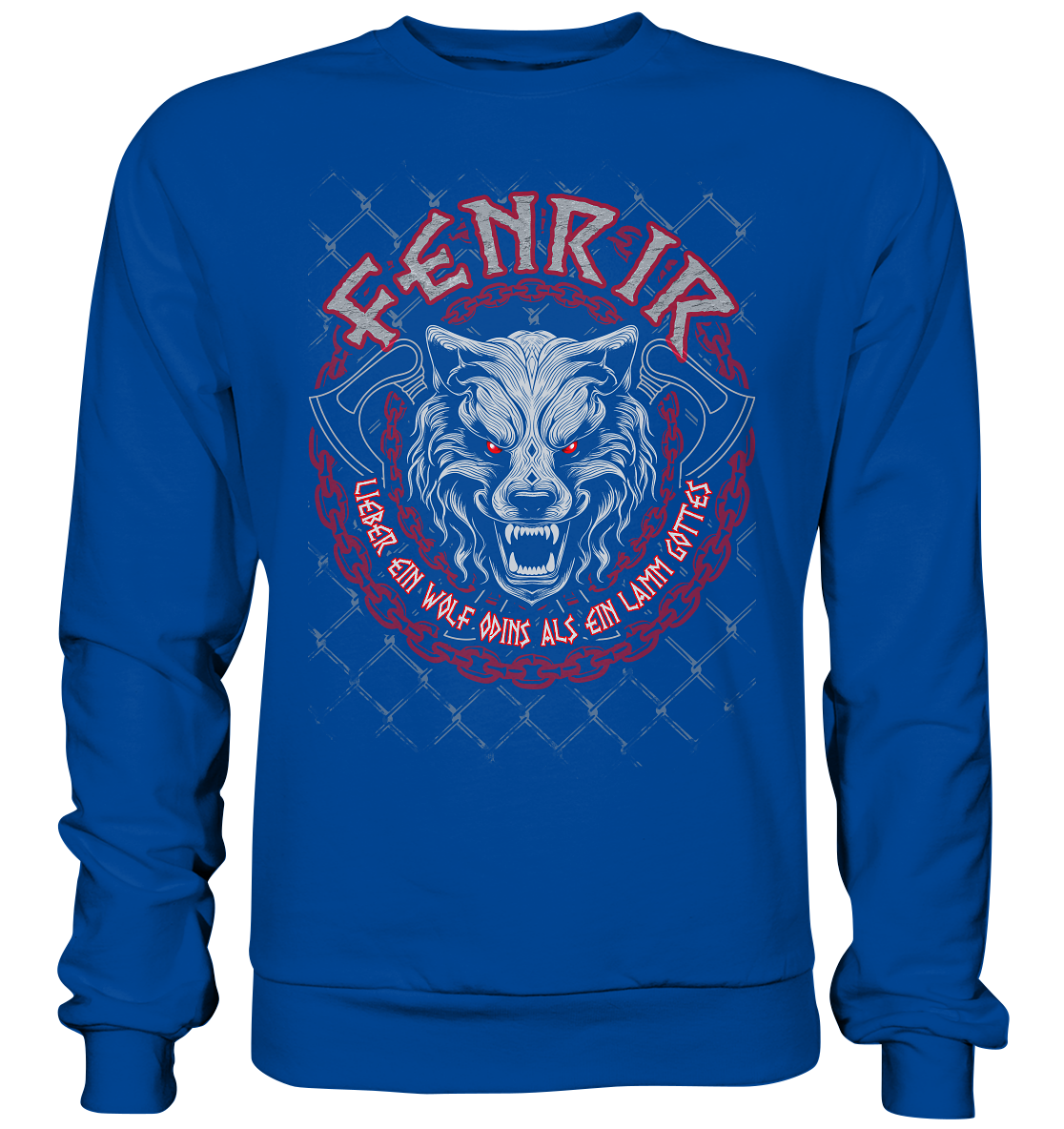 Nordic Wolf Fenrir - Basic Sweatshirt
