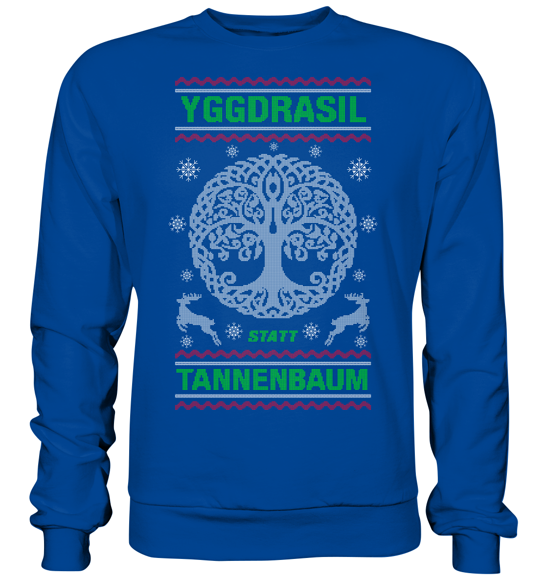 Yggdrasil Statt Tannenbaum - Basic Sweatshirt
