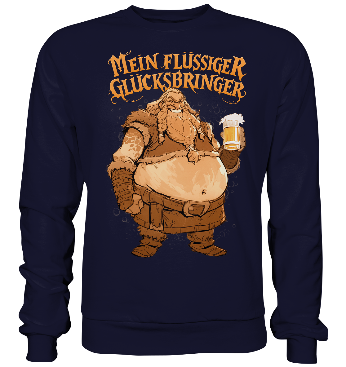 Mein Flüssiger Glücksbringer - Basic Sweatshirt