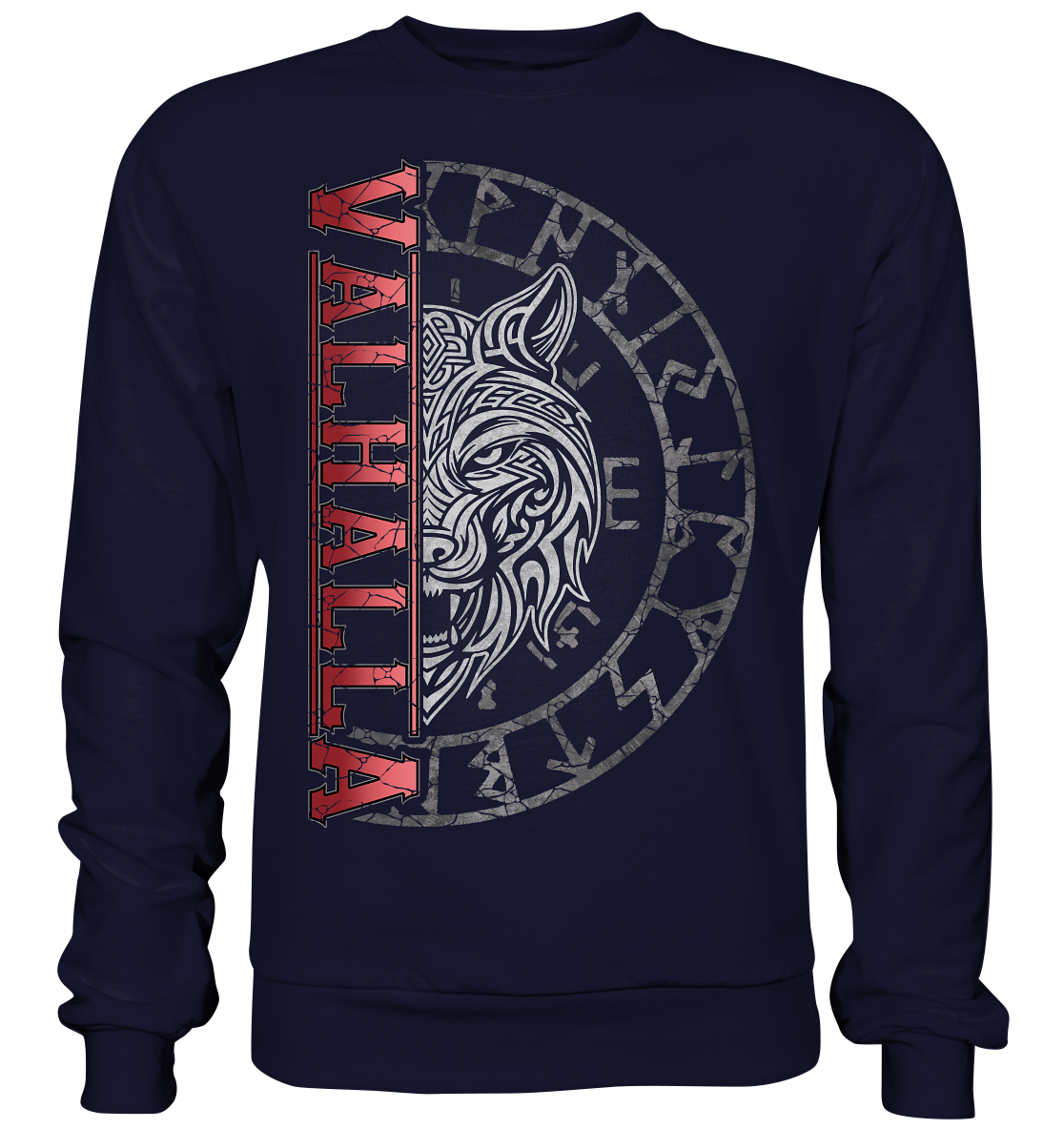 Nordic Wolf - Basic Sweatshirt