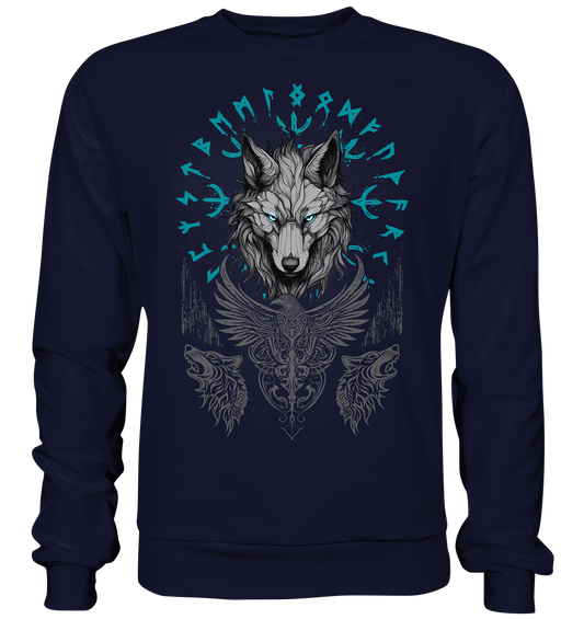 Wolf Vegvisir - Basic Sweatshirt