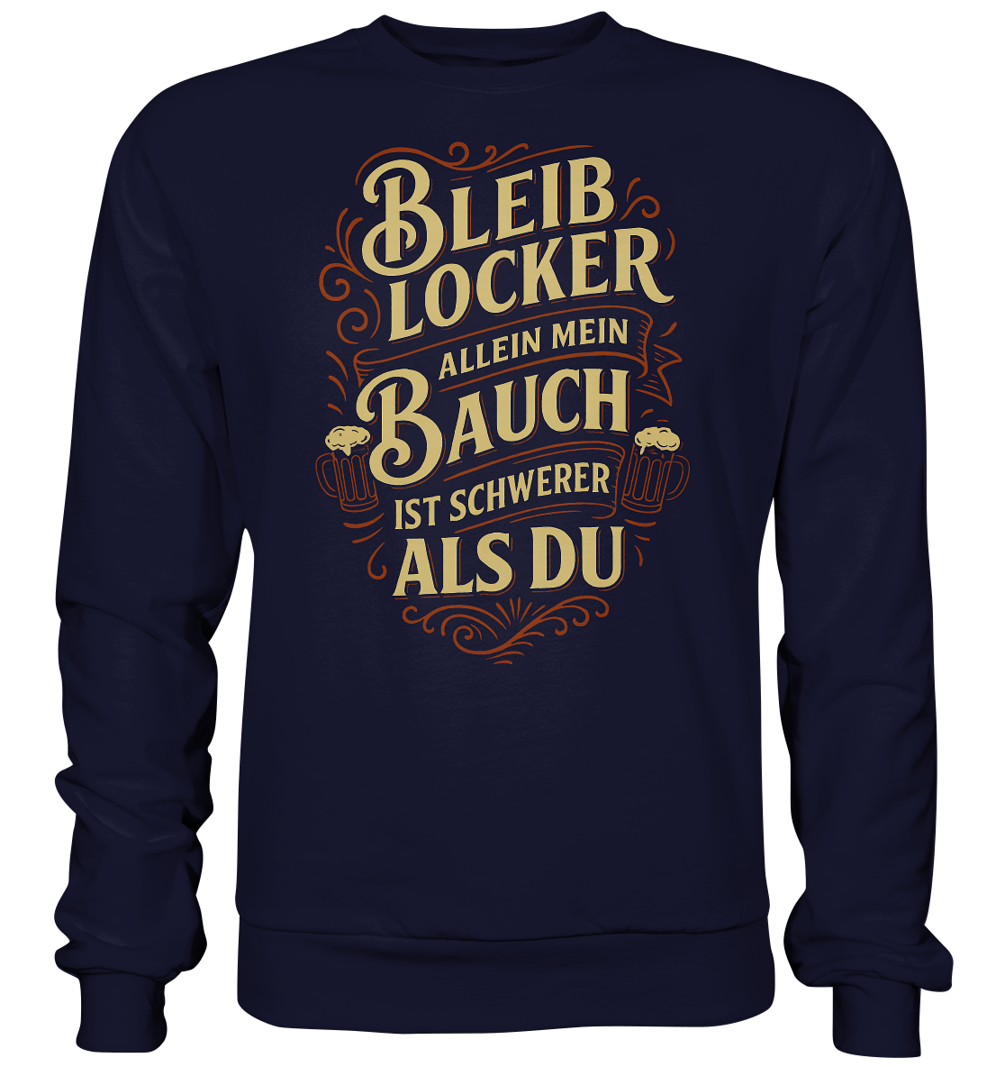 BleibL ocker - Basic Sweatshirt