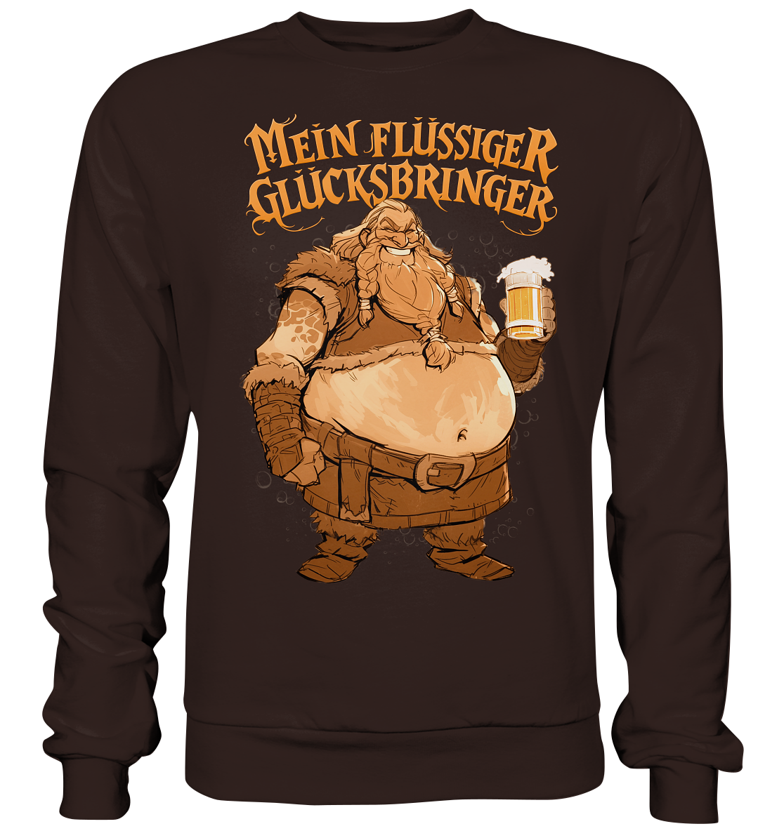 Mein Flüssiger Glücksbringer - Basic Sweatshirt