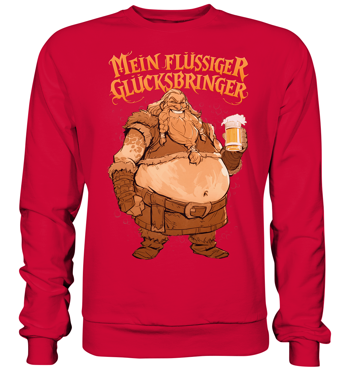 Mein Flüssiger Glücksbringer - Basic Sweatshirt