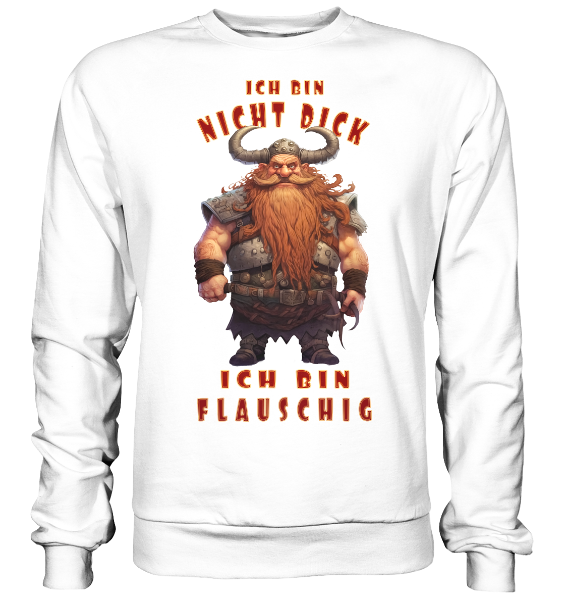 Ich Bin Nicht Dick - Basic Sweatshirt