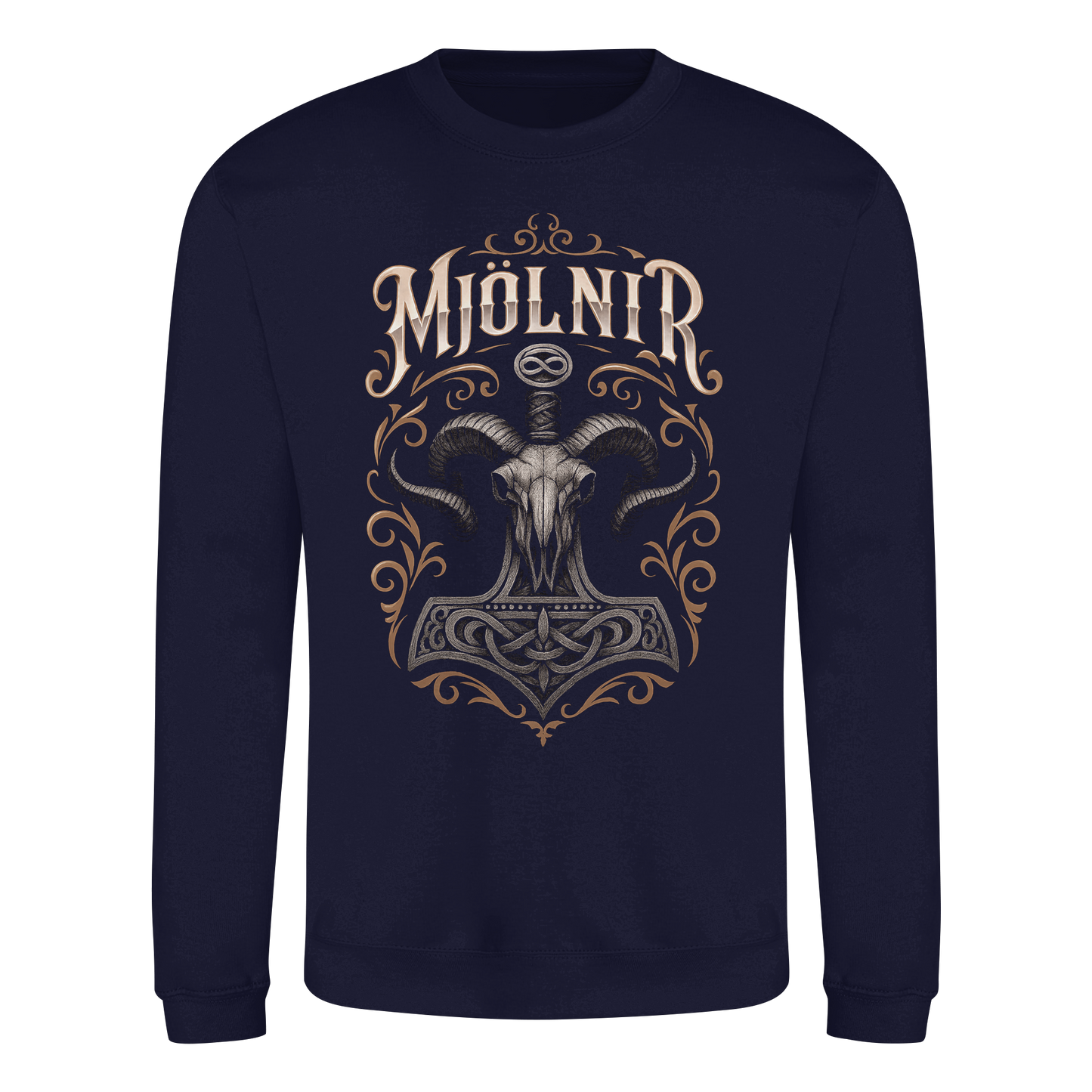 Mjölnir , Schädel - Basic Sweatshirt