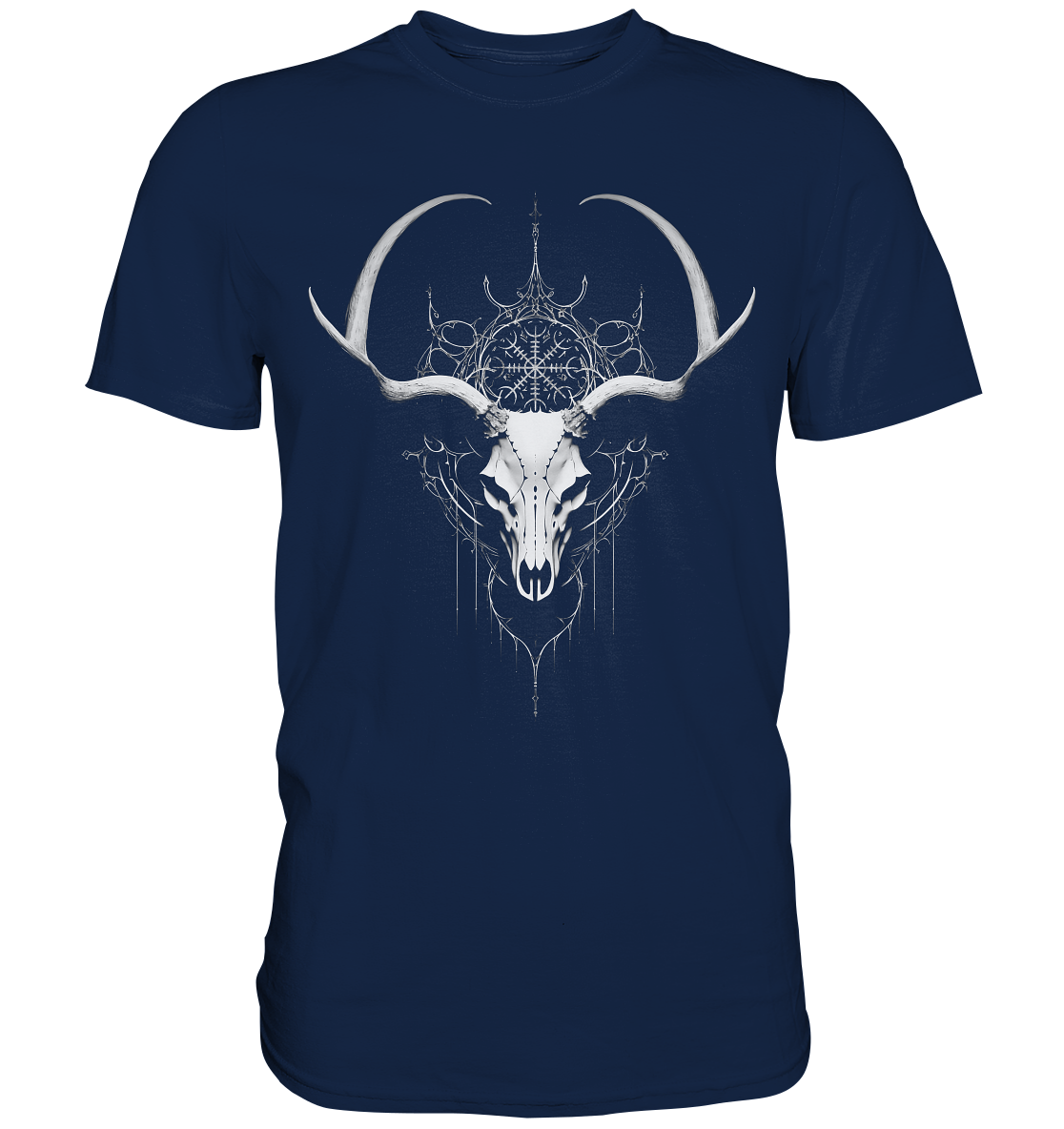 Hirschschädel Aegishjalmur - Classic Shirt