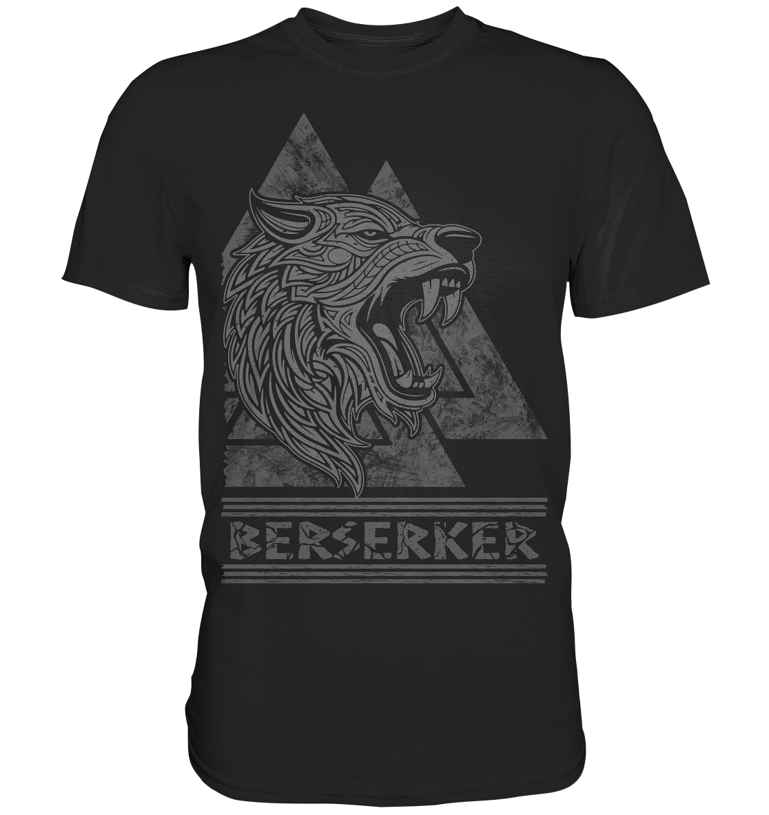 Nordic Wolf Berserker - Classic Shirt