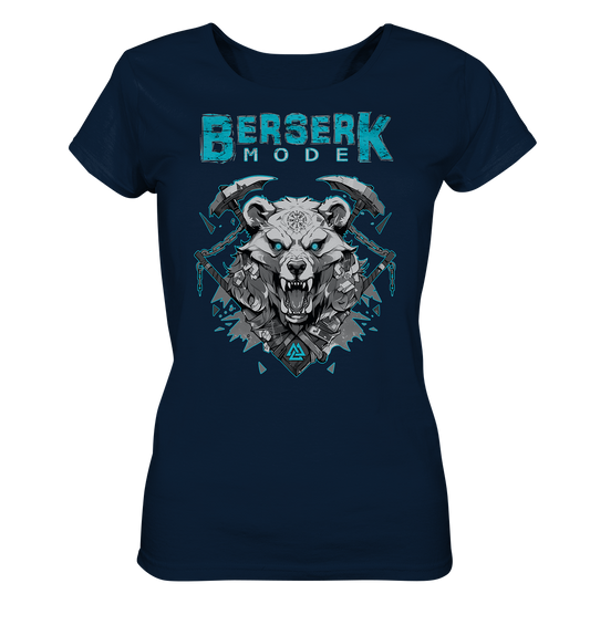 Berserk Mode Bear - Ladies Organic Basic Shirt