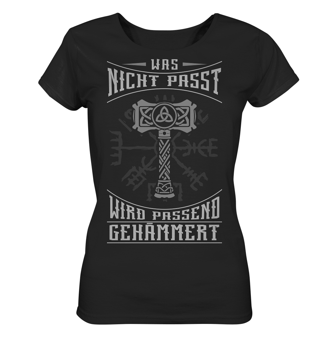 Was Nicht Passt .... - Ladies Organic Basic Shirt