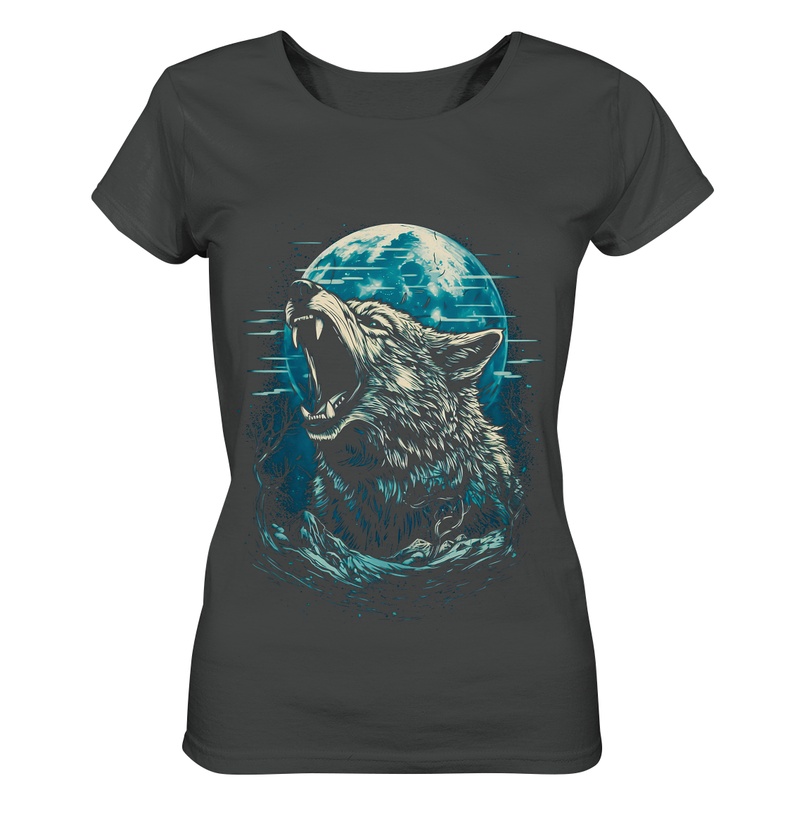 Nordic Wolf - Ladies Organic Basic Shirt