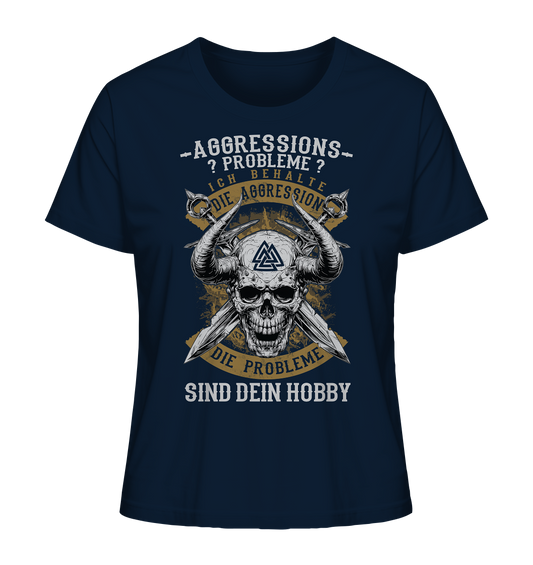 Aggressionsprobleme - Ladies Organic Shirt
