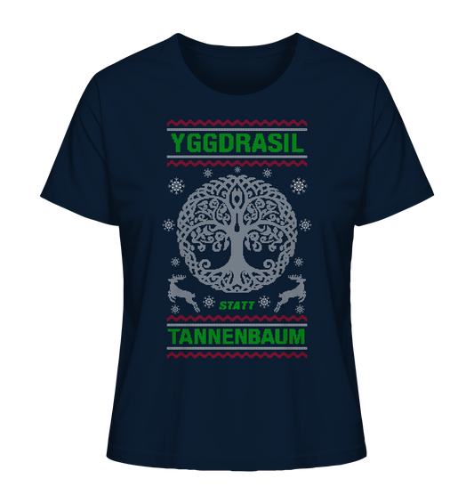 Yggdrasil Statt Tannenbaum - Ladies Organic Shirt