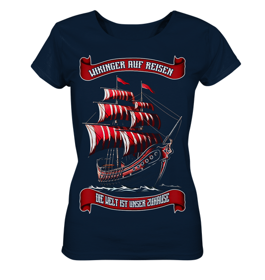 Wikingerschiff - Ladies Organic Shirt