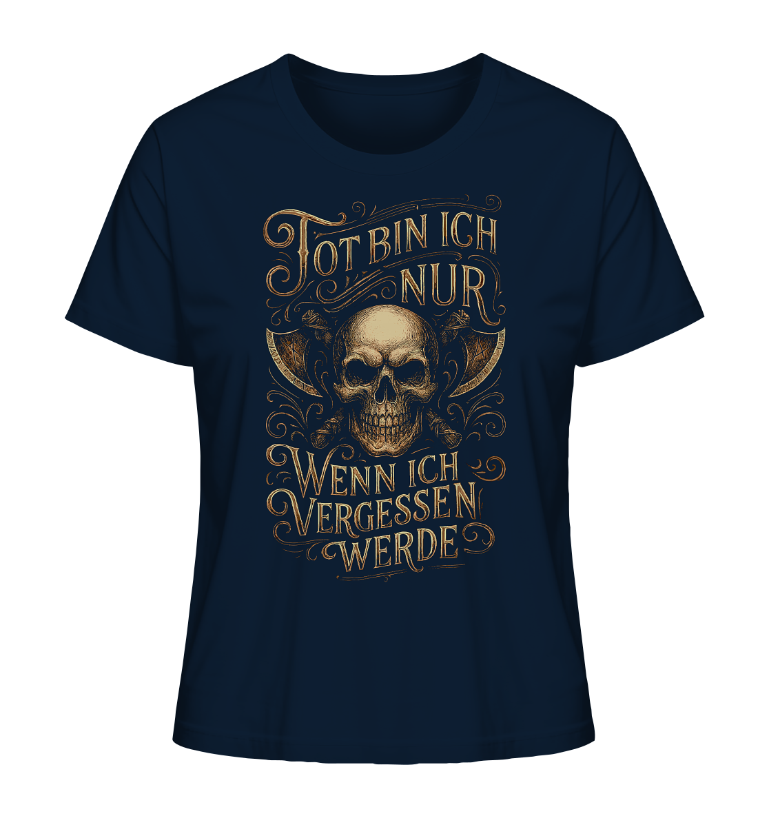 Tot Bin Ich Nur ..... - Ladies Organic Shirt