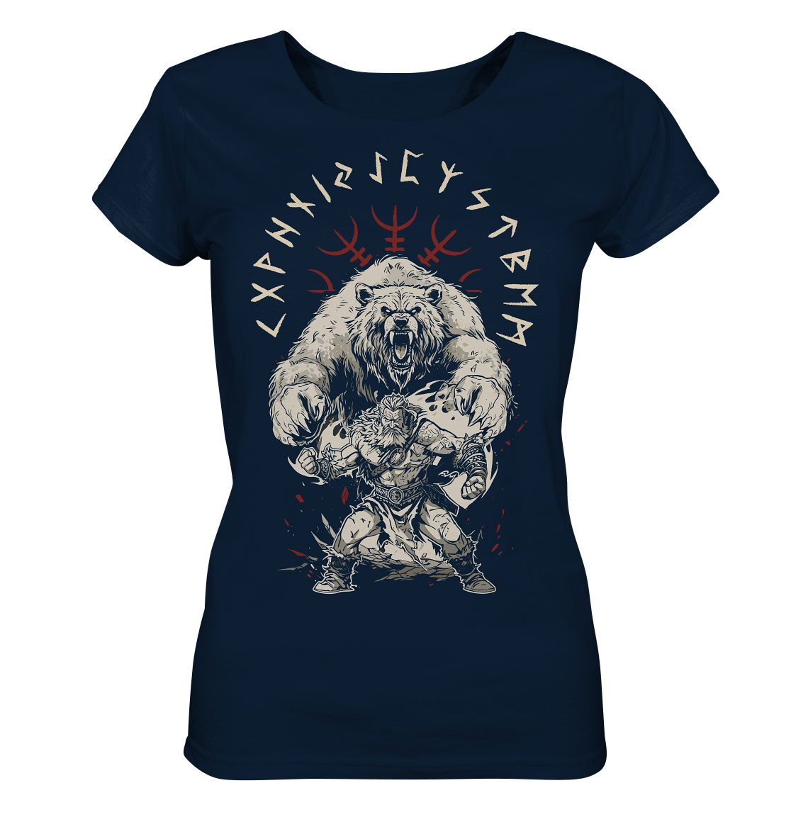 Wikinger Bär Aegishjalmur - Ladies Organic Shirt