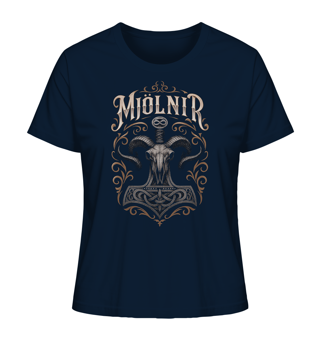 Mjölnir , Schädel - Ladies Organic Shirt