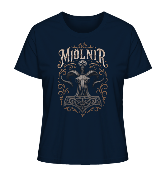 Mjölnir , Schädel - Ladies Organic Shirt
