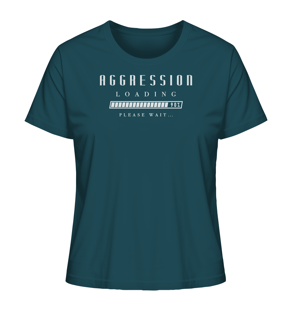 Aggression Loading - Ladies Organic Shirt