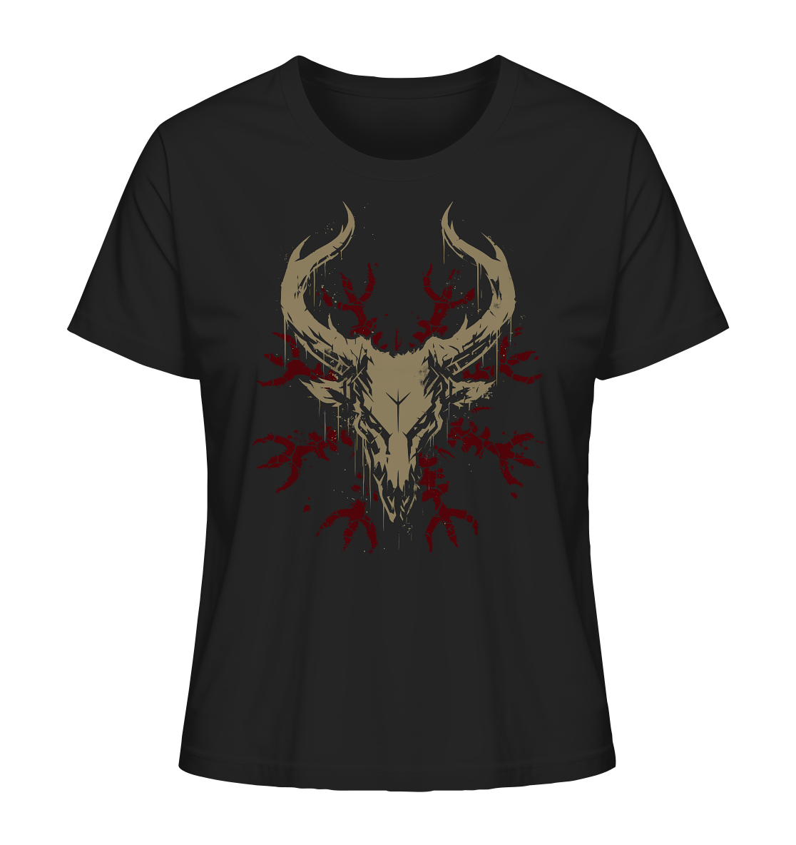 Deer / Aegishjalmur - Ladies Organic Shirt
