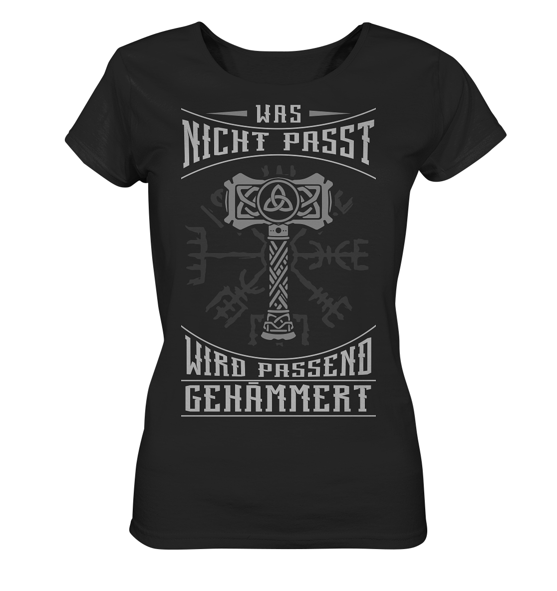 Was Nicht Passt .... - Ladies Organic Shirt
