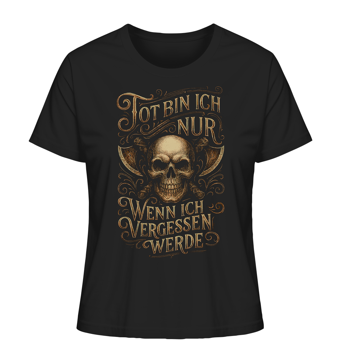 Tot Bin Ich Nur ..... - Ladies Organic Shirt