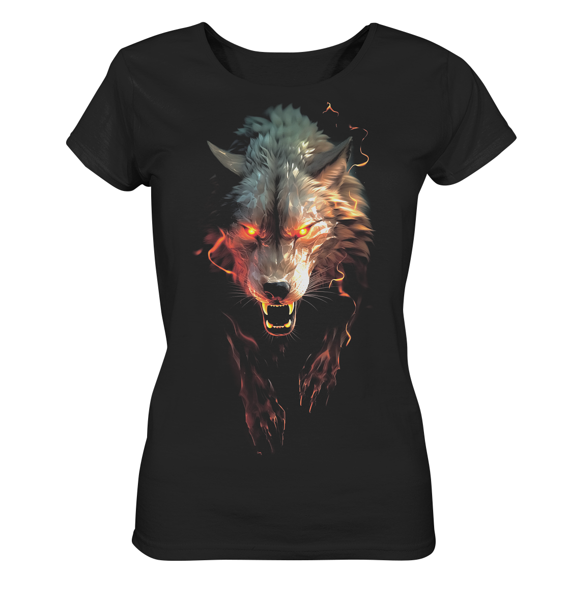 Wolf - Ladies Organic Shirt