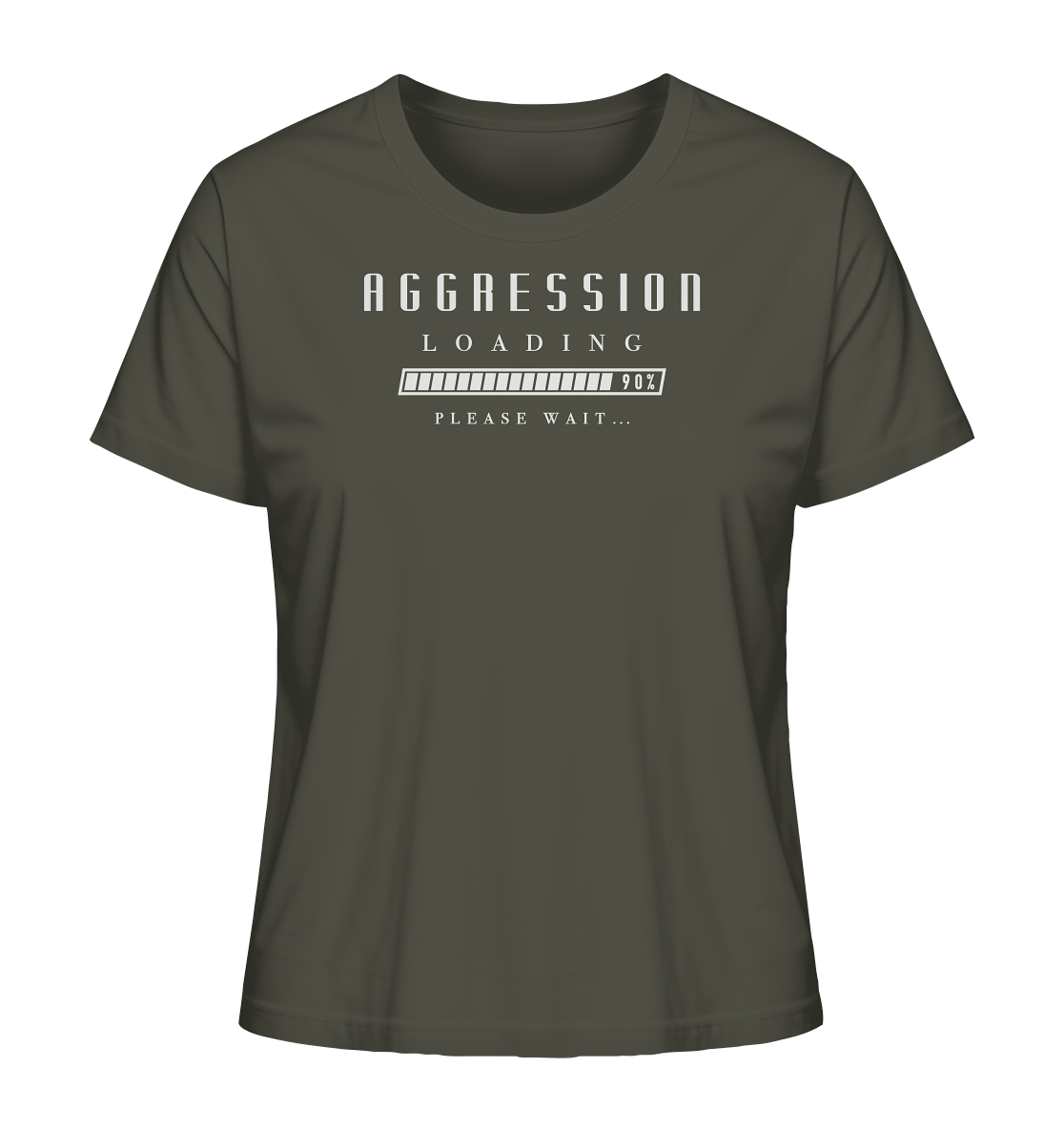 Aggression Loading - Ladies Organic Shirt