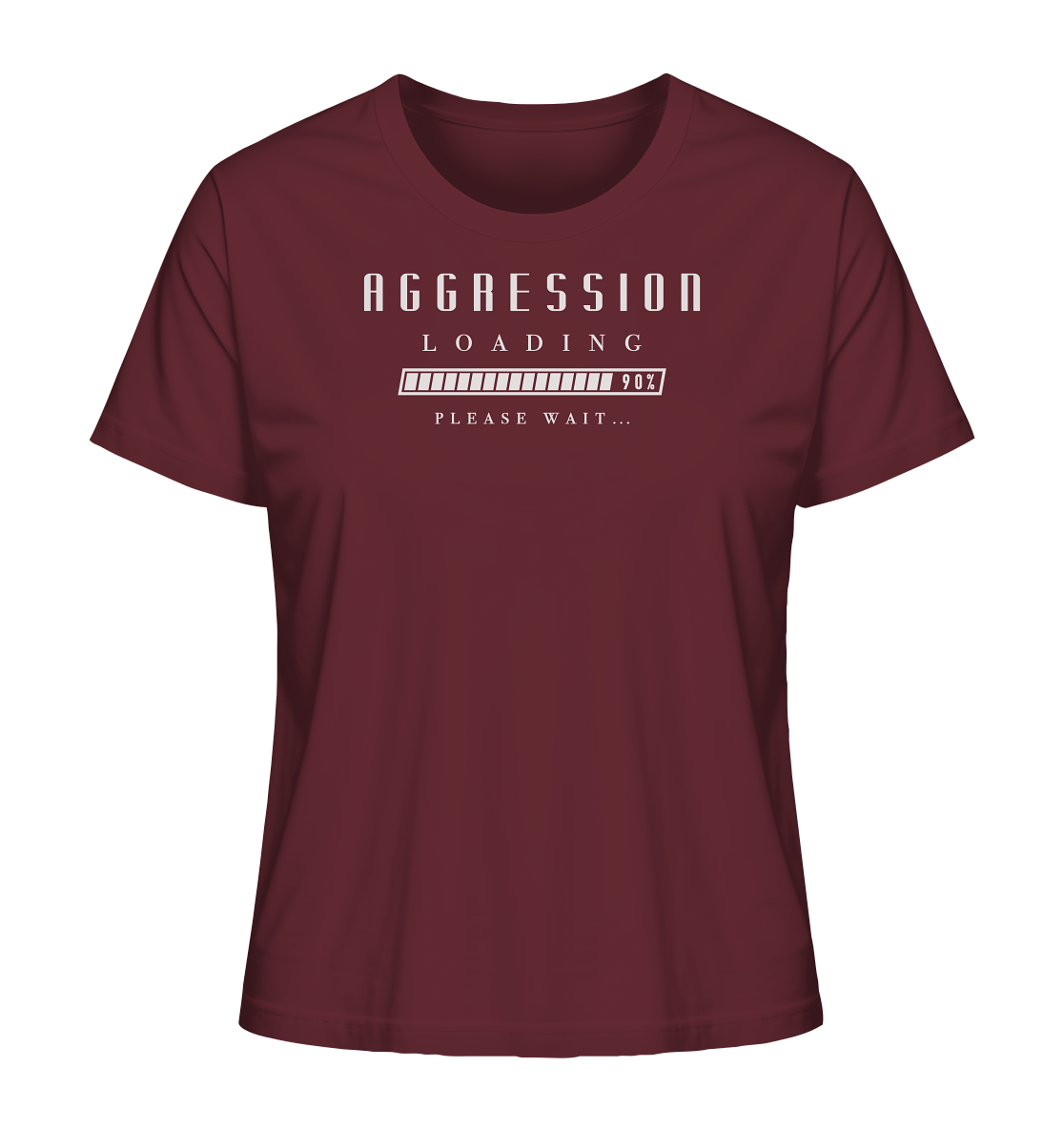 Aggression Loading - Ladies Organic Shirt