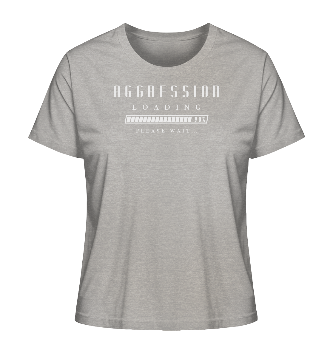 Aggression Loading - Ladies Organic Shirt