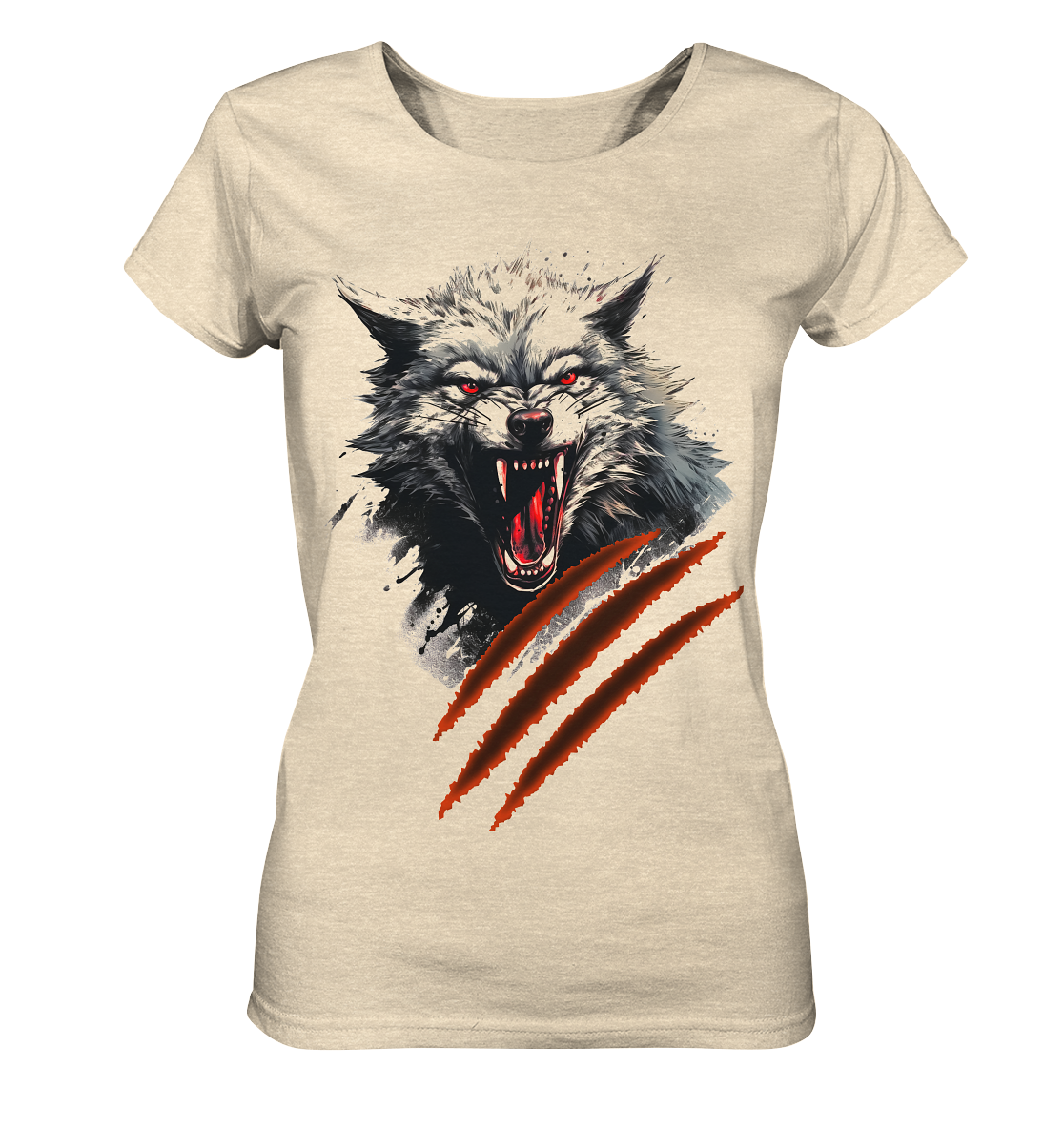 Wolf - Ladies Organic Shirt