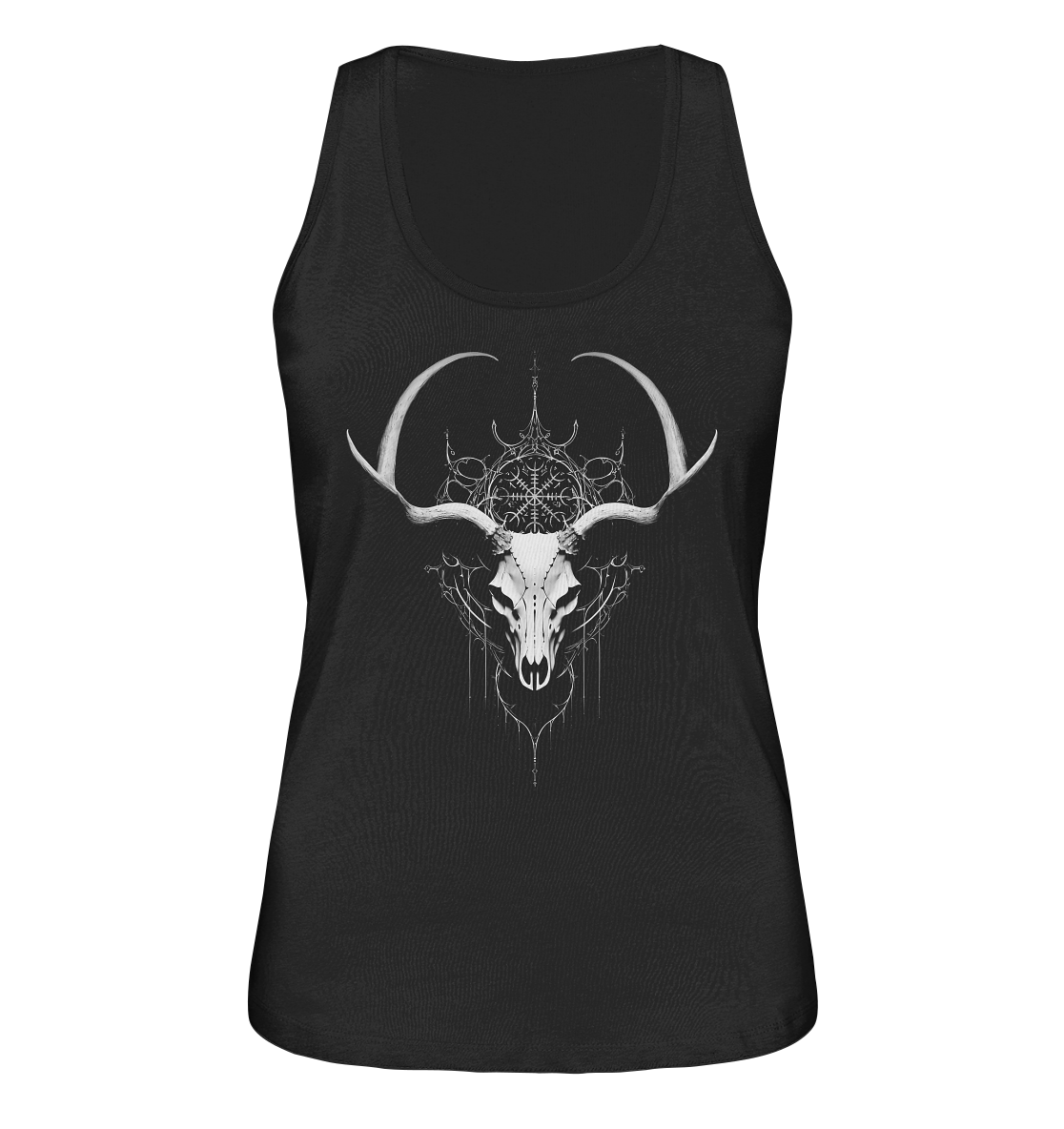 Hirschschädel Aegishjalmur - Ladies Organic Tank-Top