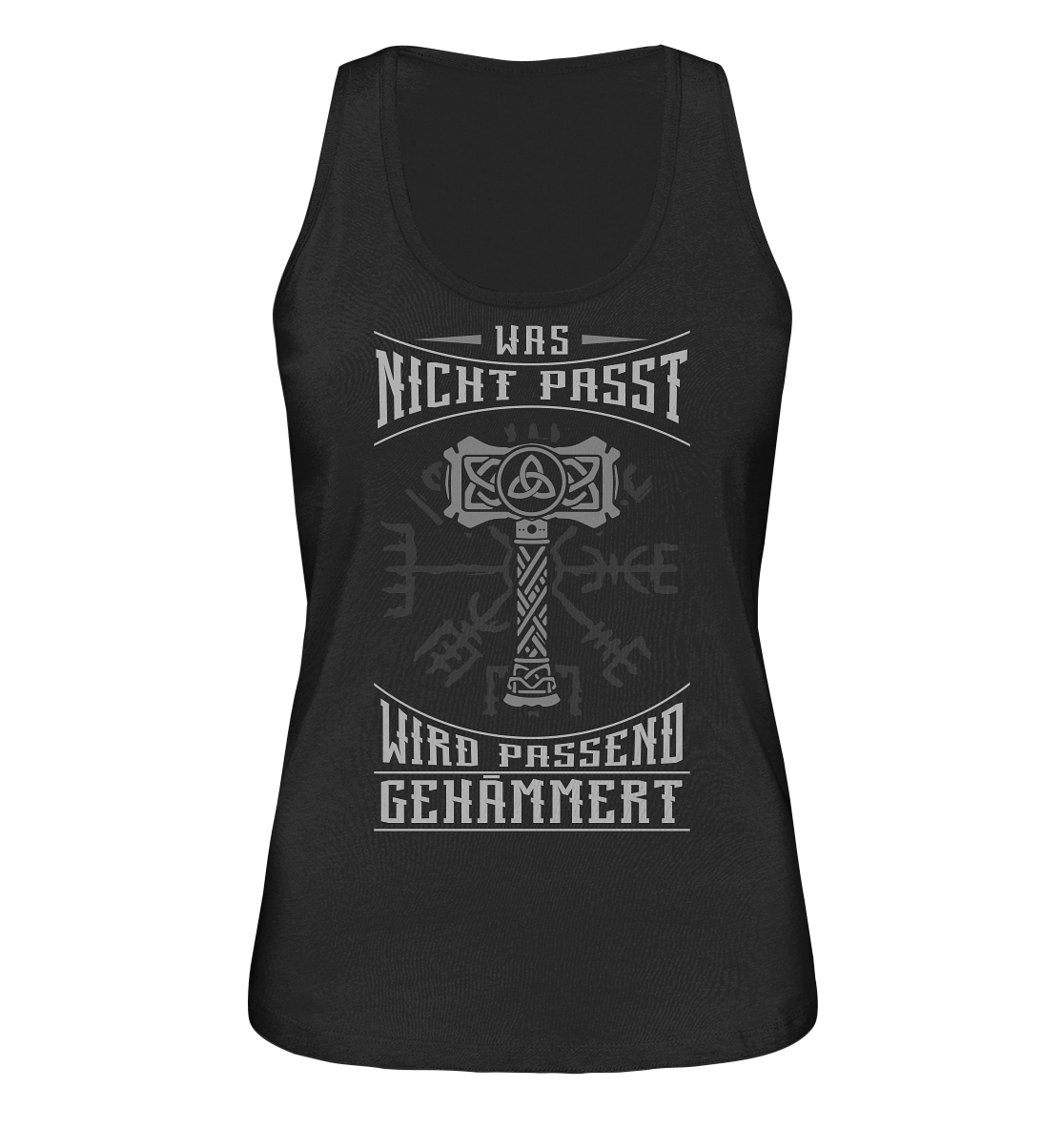 Was Nicht Passt .... - Ladies Organic Tank-Top
